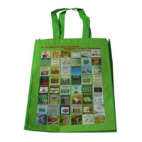 南川LB11覆膜无纺布广告袋